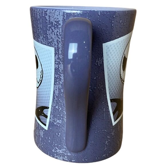 Disney Store NIGHTMARE BEFORE CHRISTMAS Jack Skellington Purple Coffee Mug 15oz - Picture 3 of 7